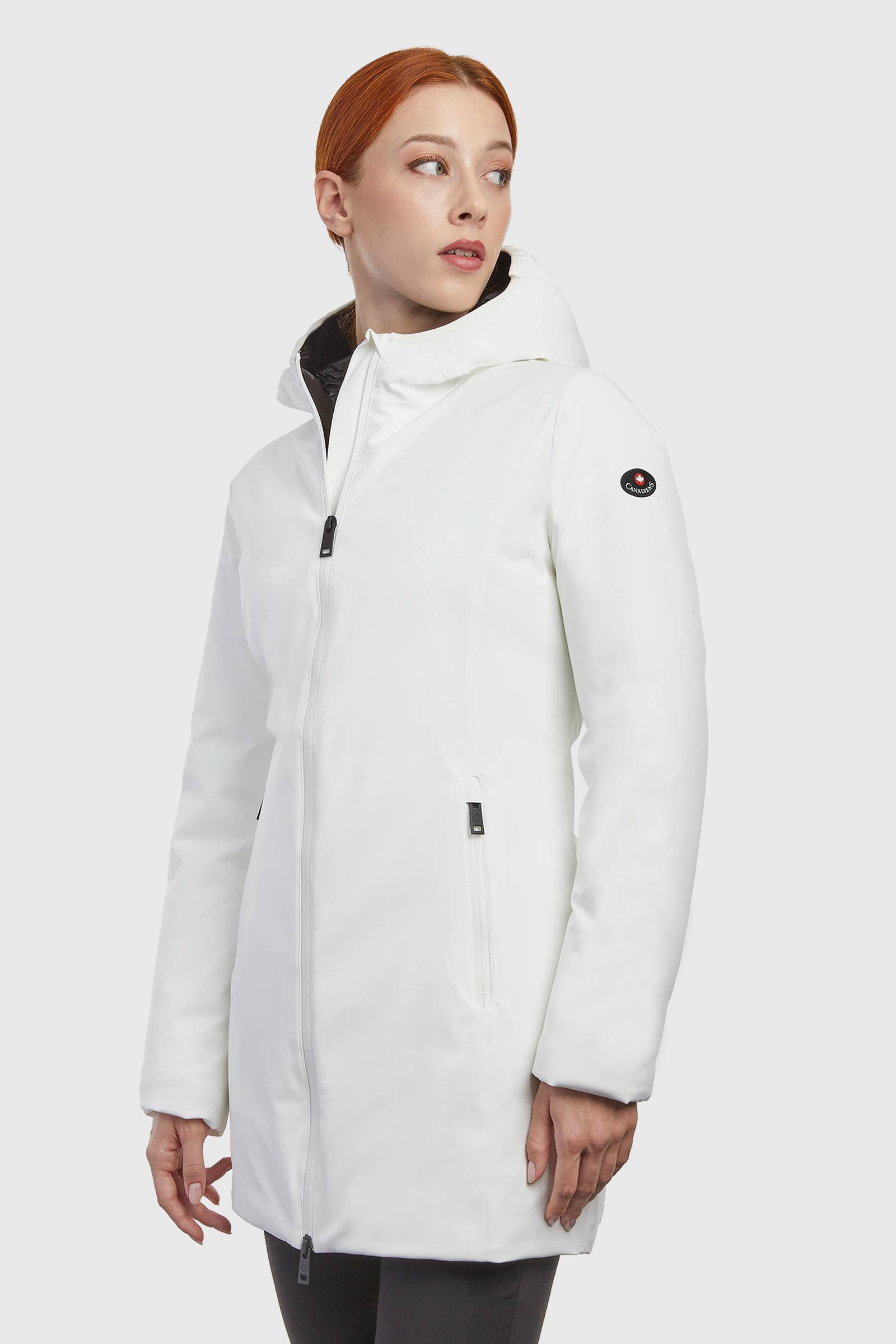 Long jacket imbottita donna 0.3 TECH 2.0/W | Canadiens Store Online